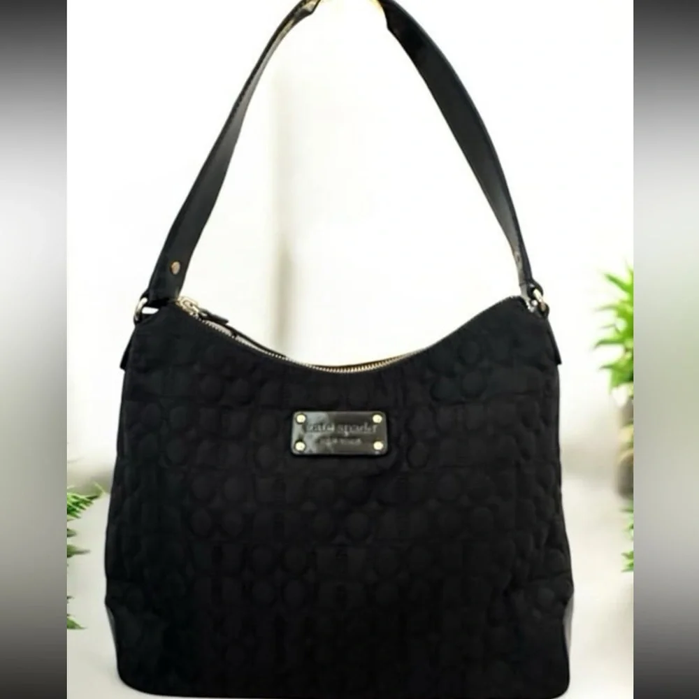 Kate Spade New York Lennox Hill Noel Shoulder Bag Quilted Black